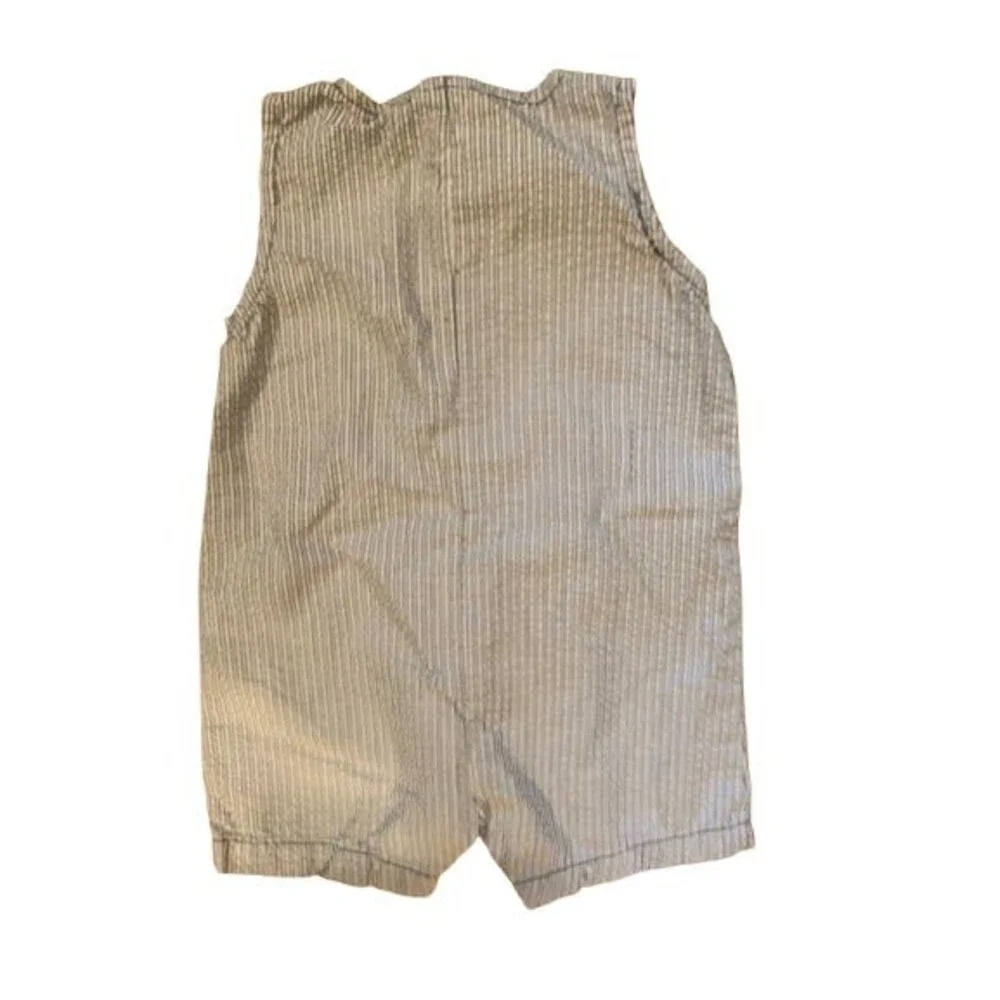 Boy's 6 Month Overalls Just one You Carter's Blue Stripe